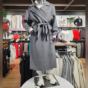HANDMADE WOOL-BLEND COAT